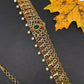 Antique Matte Green Hip Chain Kamarbandh - 