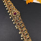 Antique Matte Red Multi Color Hip Chain Kamarbandh - 