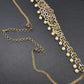 CZ Multi Stone Sleek Matte Hip Chain Kamarbandh - 