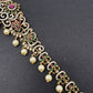 CZ Multi Stone Sleek Matte Hip Chain Kamarbandh - 
