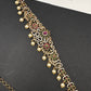 CZ Multi Stone Sleek Matte Hip Chain Kamarbandh - 