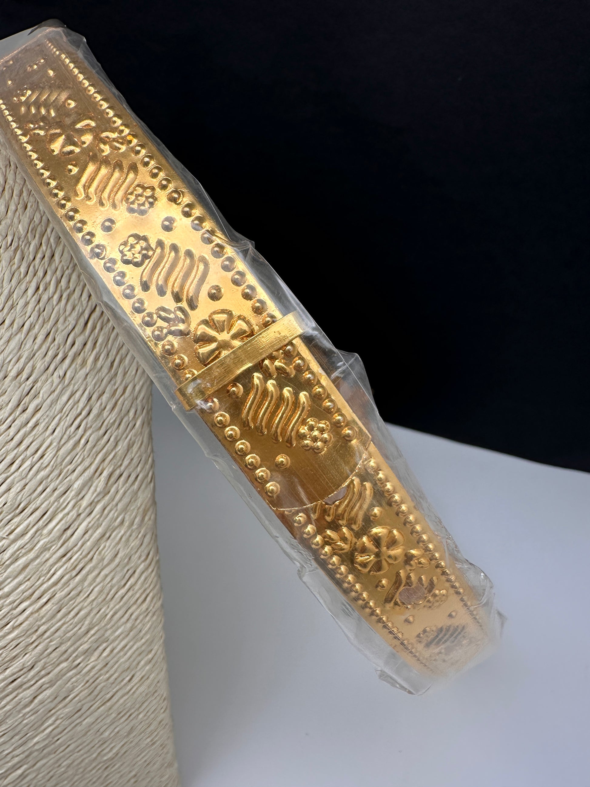 Nakshi Goddess Lakshmi Matte Hip Kids Belt Vaddanam Kamarbandh - 