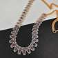 Diamond Finish Hip Chain Belt - Purple