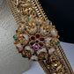 Detachable Pendent Nakshi Matte Hip Belt Vaddanam Kamarbandh - 
