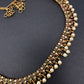 Sleek Multi Color Stones Matte Hip Chain Belt - 
