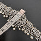 AD Diamond Changeable Color Stone Pearls Hip Chain Kamarbandh - 