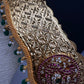 Kemp Peacock Pendent Self Design Kamarband Hip Belt - 