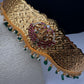 Kemp Goddess Lakshmi Pendent Self Design Kamarband Hip Belt - 