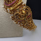 Nakshi Kemp Goddess Lakshmi Self Design Kamarband Hip Belt | CB000675