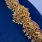 Nakshi Kemp Goddess Lakshmi Elephant Self Design Kamarband Hip Belt | CB000676