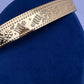 Nakshi Kemp Goddess Lakshmi Elephant Self Design Kamarband Hip Belt | CB000676