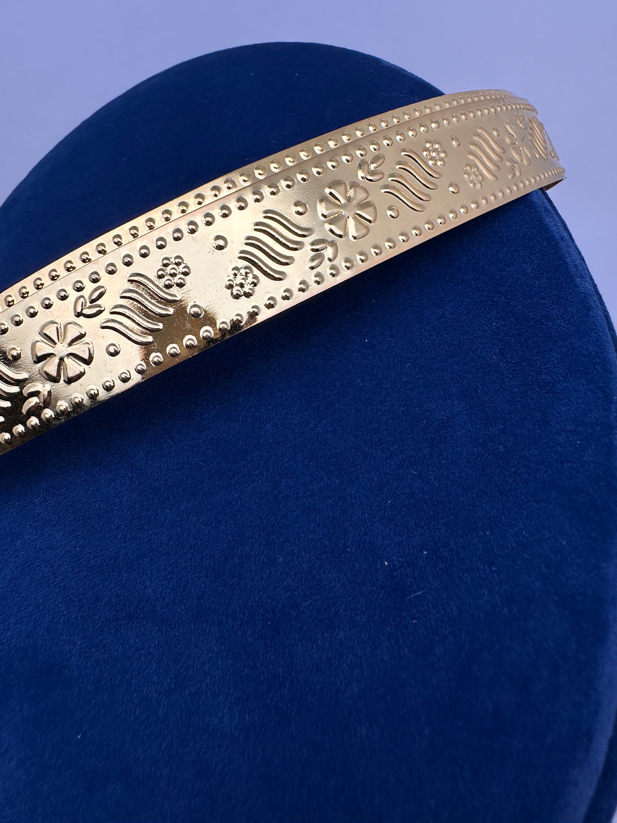 Nakshi Kemp Goddess Lakshmi Elephant Self Design Kamarband Hip Belt | CB000676