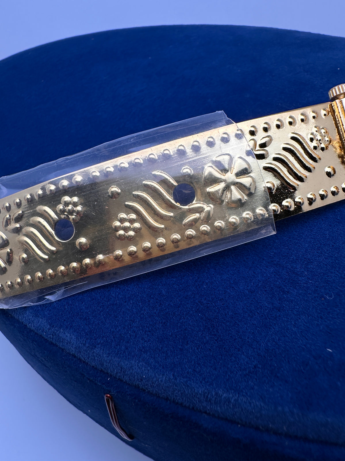 Nakshi Kemp Goddess Lakshmi Flexible Self Design Kamarband Hip Belt | CB000678