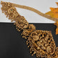 Nakshi Goddess Lakshmi Peacock Matte Vaddanam Kamarband Waist Belt - CB000683