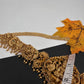 Nakshi Goddess Lakshmi Peacock Matte Vaddanam Kamarband Waist Belt - CB000683