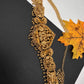 Nakshi Goddess Lakshmi Peacock Matte Vaddanam Kamarband Waist Belt - CB000683