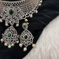 AD Diamond Finish Choker - Green
