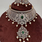 AD Diamond Finish Choker - Green