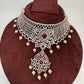 AD Diamond Finish Choker - Red