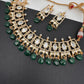 Moissanite Green Choker
