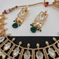 Moissanite Green Choker