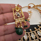 Moissanite Green Choker