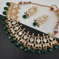 Moissanite Green Choker