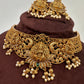 Goddess Lakshmi Premium Matte Finish Nakshi Choker