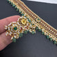Kemp Matte Peacock Choker with Studs - 