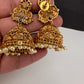 Goddess Lakshmi Nakshi Matte Jhumkis