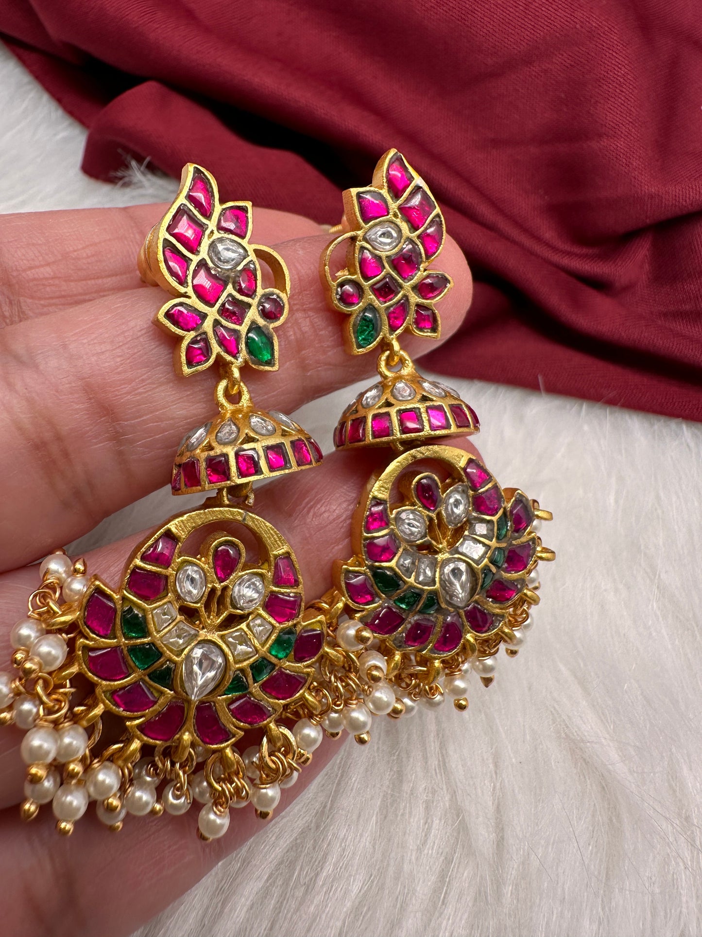 Jadau Kundan Earrings
