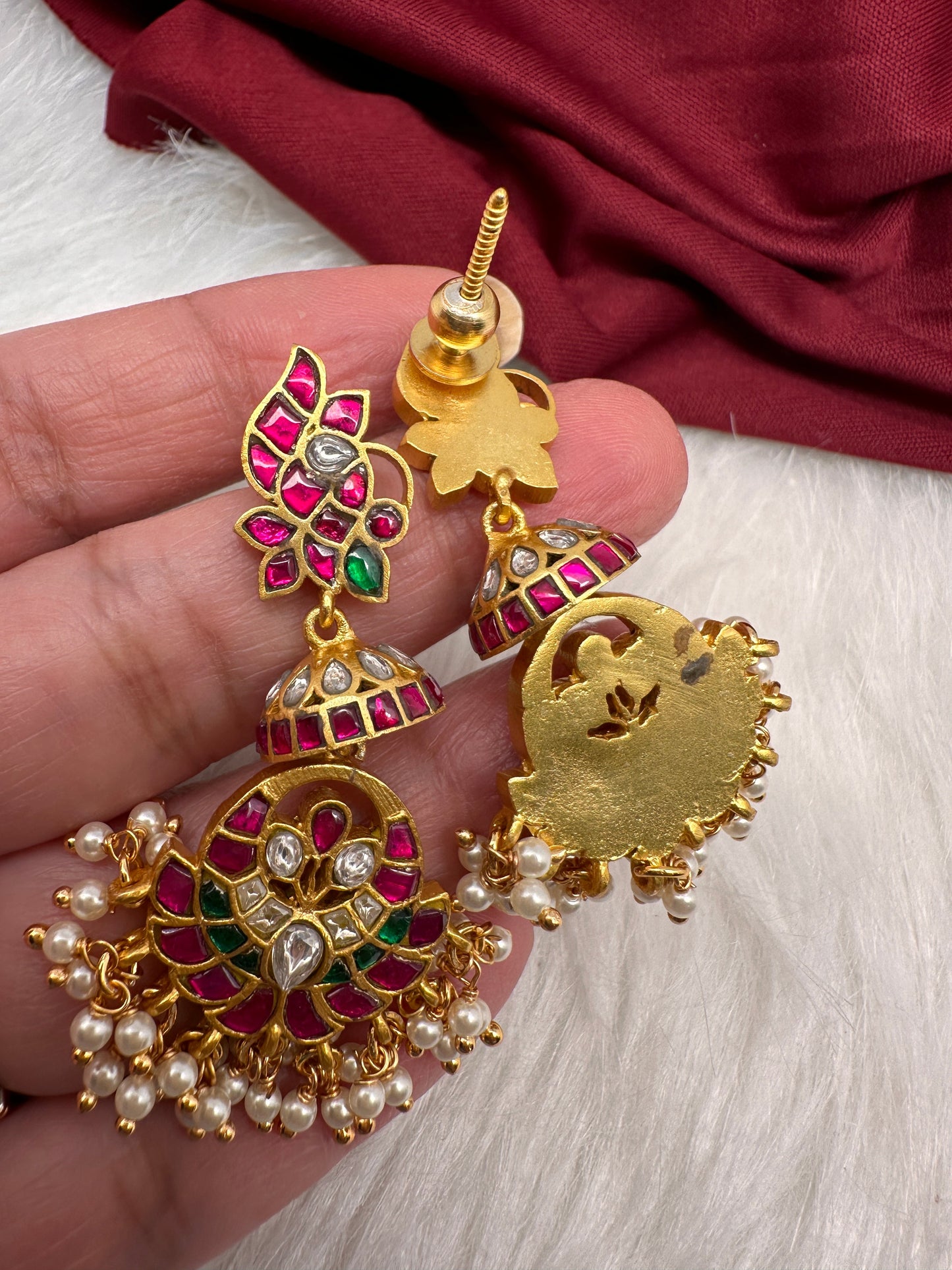 Jadau Kundan Earrings