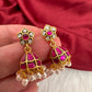 Jadau Kundan Small Jhumki Earrings