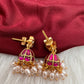 Jadau Kundan Small Jhumki Earrings