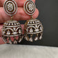 AD Clear Stone Victorian Jhumkas