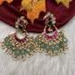 Peacock Jadau Kundan Earrings