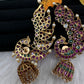 Matte CZ Jhumka Ear Cuffs - Clear