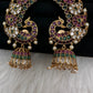 Matte CZ Jhumka Ear Cuffs - Clear