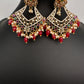 Matte Multi Stone Chandballi Earrings