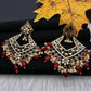 Matte Multi Stone Chandballi Earrings
