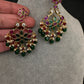 Kemp Matte Beads Earrings - Green