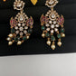Matte Kempu Earrings