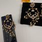 Matte Kemp Light Weight Chandballi Earrings - Green