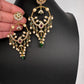 Matte Kemp Light Weight Chandballi Earrings - Red