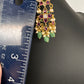 Matte Kempu Traditional Earrings - 