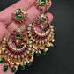 Matte Kemp Traditional Chandballi Earrings - 
