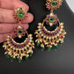 Matte Kemp Traditional Chandballi Earrings - 
