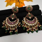 Matte Kemp Traditional Chandballi Earrings - 
