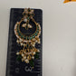 Matte Kemp Chandballi Earrings - Green