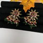 Matte Kempu Traditional Earrings - 